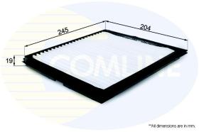 COMLINE EKF217 - FILTRO DE HABITACULO