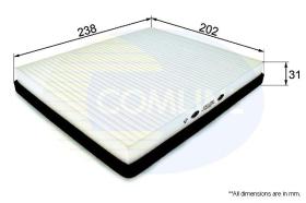 COMLINE EKF218 - FILTRO DE HABITACULO