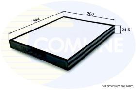 COMLINE EKF222 - FILTRO DE HABITACULO