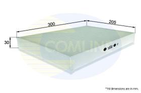 COMLINE EKF237 - FILTRO DE HABITACULO