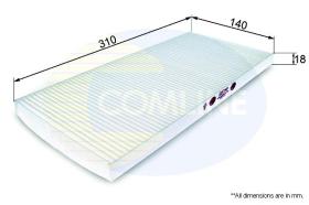 COMLINE EKF240 - FILTRO HABITACULO