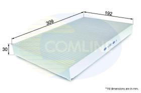 COMLINE EKF241 - FILTRO DE HABITACULO