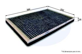 COMLINE EKF246A - FILTRO DE HABITACULO