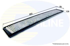 COMLINE EKF255A - FILTRO DE HABITACULO