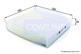 COMLINE EKF257 - FILTRO DE HABITACULO