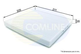 COMLINE EKF260 - FILTRO DE HABITACULO