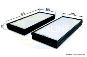 COMLINE EKF263 - FILTRO HABITACULO