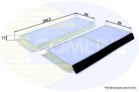 COMLINE EKF269 - FILTRO DE HABITACULO