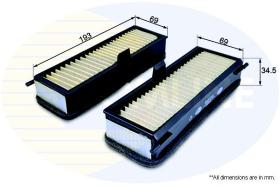 COMLINE EKF281 - FILTRO DE HABITACULO