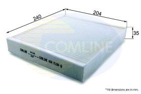 COMLINE EKF295 - FILTRO DE HABITACULO