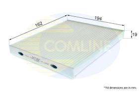 COMLINE EKF302 - FILTRO DE HABITACULO