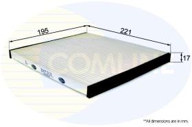 COMLINE EKF312 - FILTRO DE HABITACULO