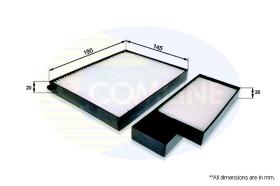 COMLINE EKF313 - FILTRO DE HABITACULO