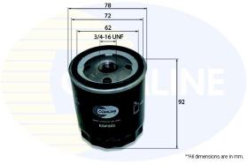 COMLINE EOF023 - FILTRO DE ACEITE
