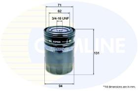 COMLINE EOF029 - FILTRO DE ACEITE