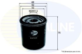 COMLINE EOF042 - FILTRO DE ACEITE