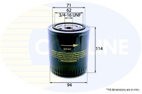COMLINE EOF047 - FILTRO DE ACEITE