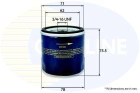 COMLINE EOF049 - FILTRO DE ACEITE