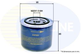 COMLINE EOF063 - FILTRO DE ACEITE