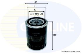 COMLINE EOF066 - FILTRO DE ACEITE