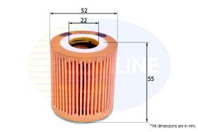 COMLINE EOF072 - FILTRO DE ACEITE