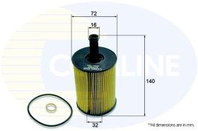COMLINE EOF087 - FILTRO DE ACEITE