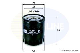 COMLINE EOF089 - FILTRO DE ACEITE