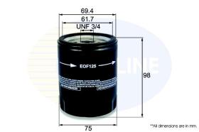 COMLINE EOF125 - FILTRO DE ACEITE