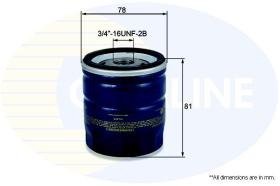 COMLINE EOF181 - FILTRO DE ACEITE