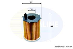 COMLINE EOF206 - FILTRO DE ACEITE