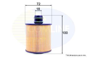COMLINE EOF237 - FILTRO DE ACEITE