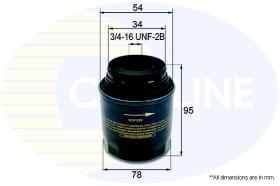 COMLINE EOF250 - FILTRO DE ACEITE