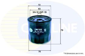 COMLINE EOF254 - FILTRO DE ACEITE