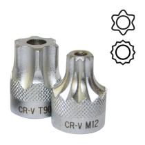 JBM 10048 - PUNTA 1/2"TORX INVIOLABLE T100