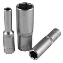 JBM 10265 - VASO HEX.50MM LARGO,1/4"4MM