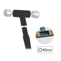 JBM 11212 - PUNTA RECAMBIO PARA MARTILLO NYLON D.40MM
