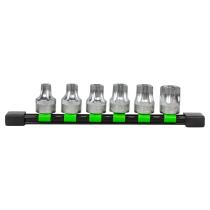 JBM 51410 - SET 6 PIEZAS 1/2"PUNTA TORX INVIOLABLE