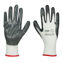 JBM 51633 - GUANTES CON PALMA REFORZADA NITRILO T.8