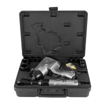 JBM 52156 - ESTUCHE 16 PIEZAS CON PISTOLA Y CARRACA IMPACTO 1/2"