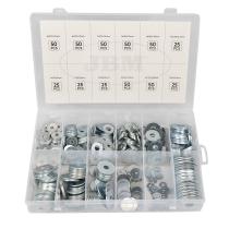 JBM 52158 - ESTUCHE ARANDELAS HIERRO GALVANIZADO 475PCS