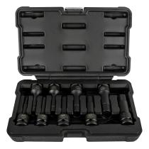 JBM 52339 - SET DE 8 PUNTAS DE IMPACTO HEXAGONAL DE 1/2"