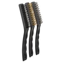 JBM 52515 - SET DE 3 CEPILLOS METÃLICOS