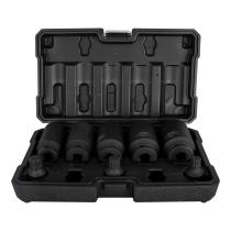 JBM 52547 - SET 5 VASOS Y 3 PUNTAS IMPACTO XZN 1/2"