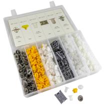 JBM 52897 - ESTUCHE CLIPS PLASTICOS RENAULT 300PCS