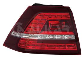 ALKAR 2041137 - IZQUIERDO,PILOTO TRASERO,CON PORTALAMPARA,EXTERIOR,LED,T.A/G