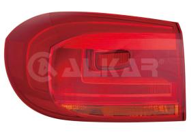 ALKAR 2211134 - IZQUIERDO,PILOTO TRASERO,SIN PORTALAMPARA(GRUPO OPTICO),EXTE