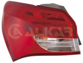 ALKAR 2211581 - IZQUIERDO,PILOTO TRASERO,SIN PORTALAMPARA(GRUPO OPTICO),EXTE