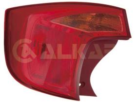 ALKAR 2211654 - IZQUIERDO,PILOTO TRASERO,SIN PORTALAMPARA(GRUPO OPTICO),ROJO