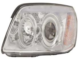 ALKAR 2741042 - IZQUIERDO,FARO,ELECTRICO,CON MOTOR,CROMADO,H1,H7,PY21W,W5W,