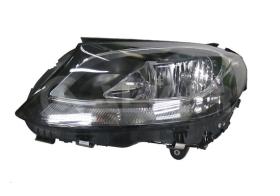 ALKAR 2741712 - IZQUIERDO,FARO,CON LUZ DE DIA,ELECTRICO,CON MOTOR,NEGRO,LED,